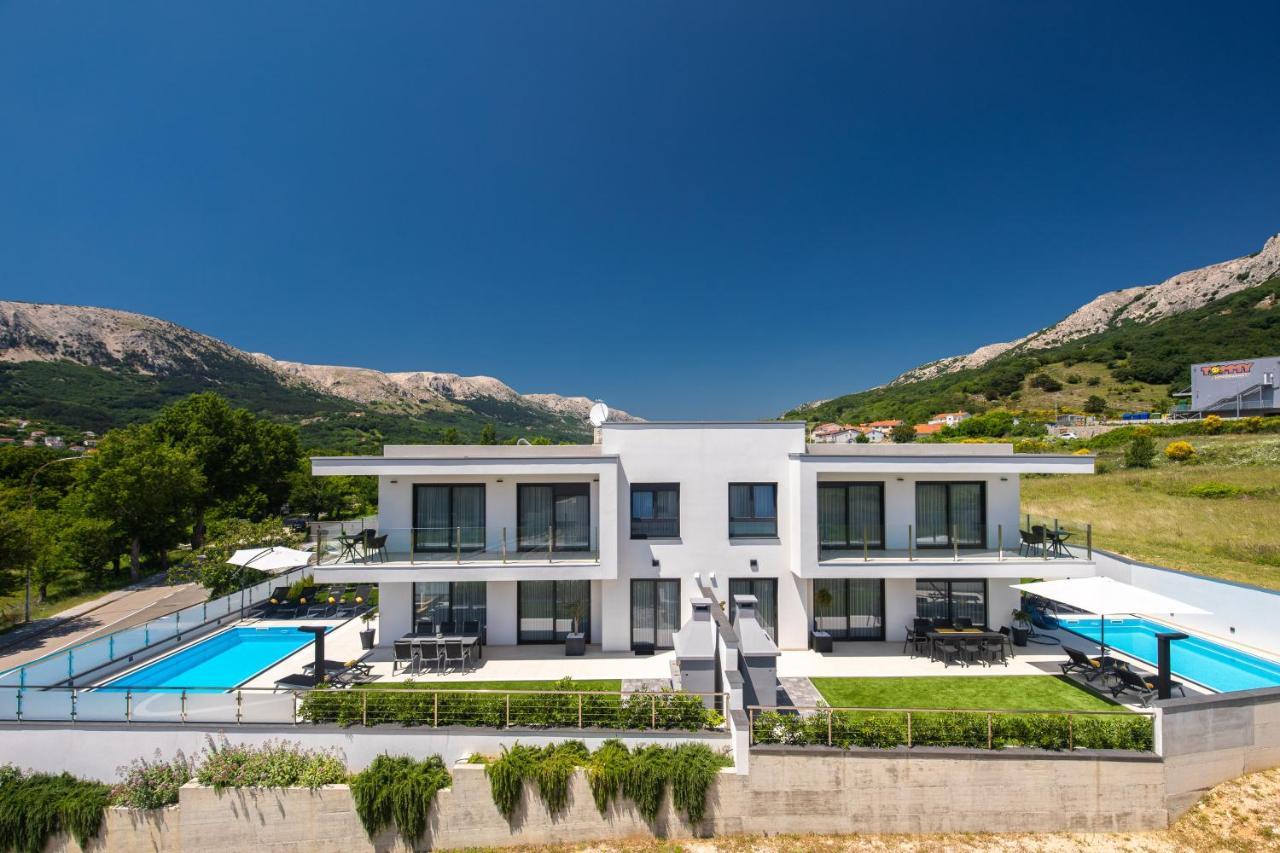 באסקה Villa Supernus With Heated Pool מראה חיצוני תמונה