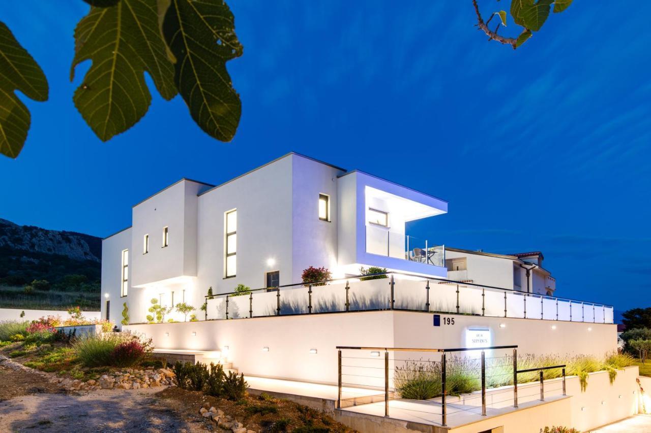 באסקה Villa Supernus With Heated Pool מראה חיצוני תמונה
